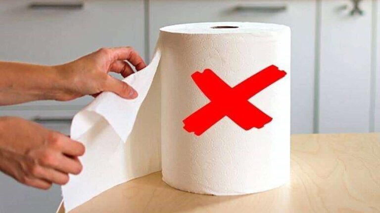 essas 7 coisas com papel toalha