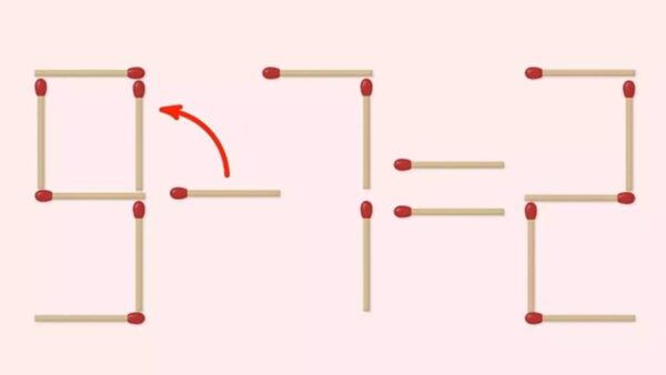 TESTE DE GÊNIO: Mova um fósforo para obter o cálculo correto