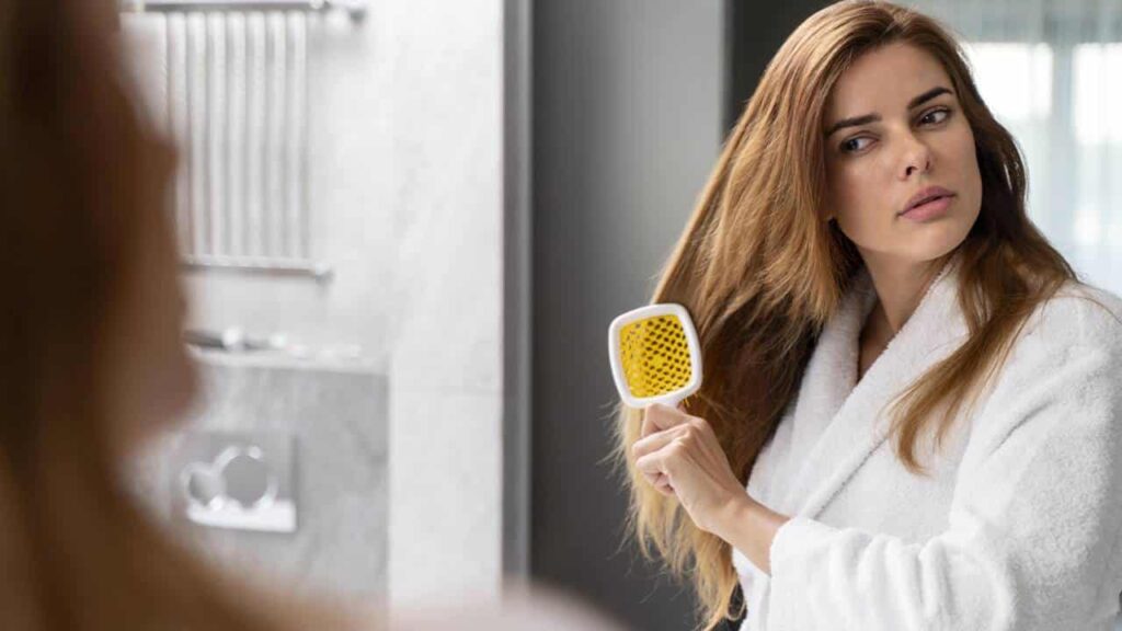 Gel de chia natural para cuidar do cabelo e evitar pontas duplas