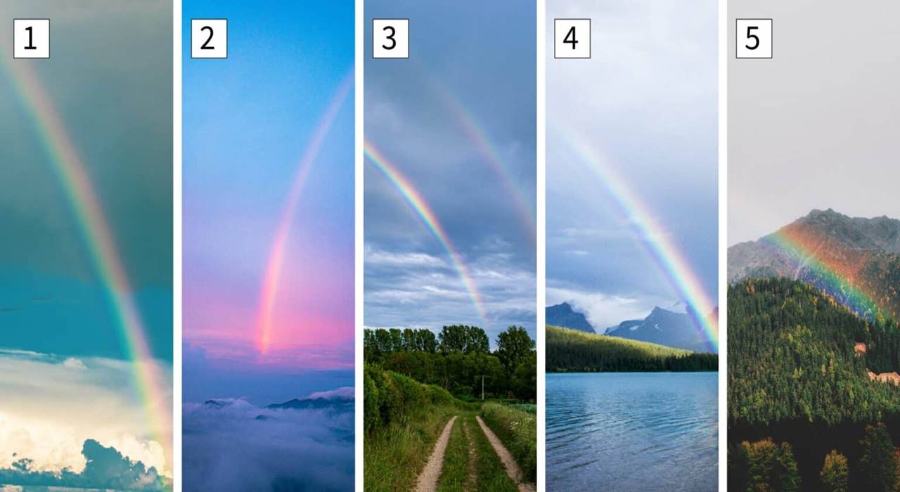 Teste Rápido: Escolha um Arco-Íris e saiba qual seu verdadeiro Propósito de Vida!