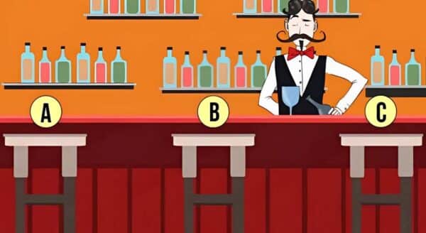 TESTE VIRAL: Em qual banco da imagem de bar você se sentaria?