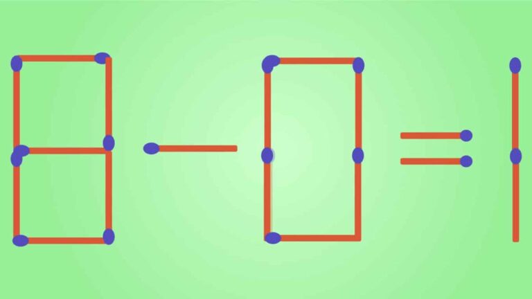 Desafio Max: mova apenas um palito