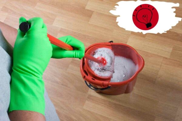 ingrediente limpar o piso no armário!