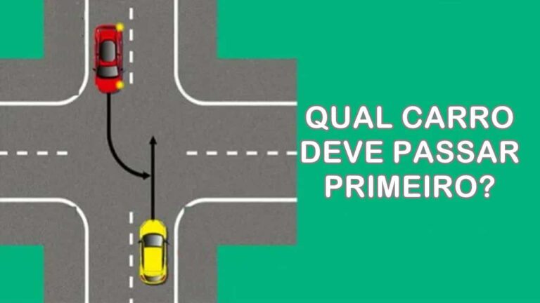 Desafio: Evite um acidente de trânsito: Qual carro deve passar primeiro?