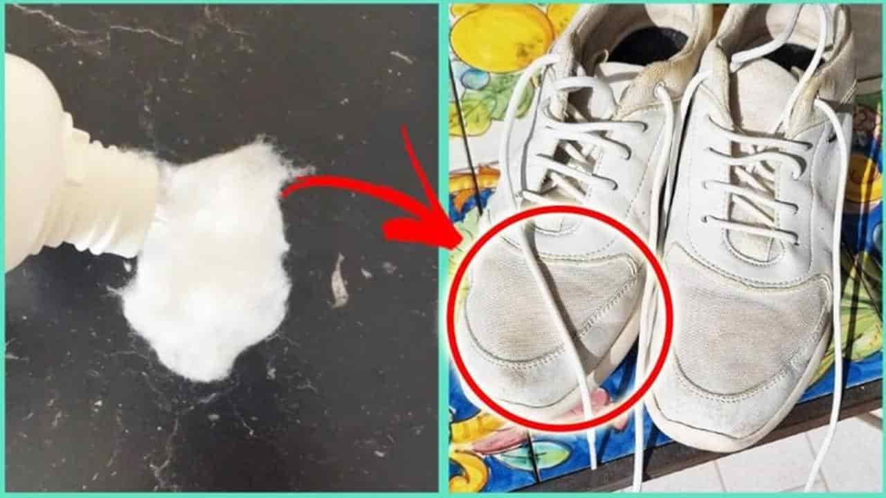 Como usar peróxido de hidrogênio para recuperar sapatos brancos
