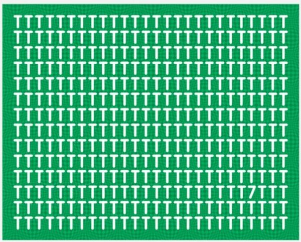 Mega Desafio: Onde está o número '7'? Teste sua capacidade visual e encontre