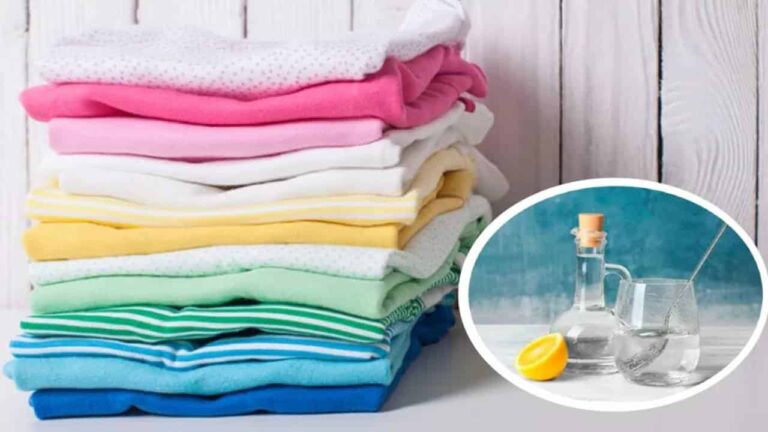 O que o vinagre branco faz com as roupas?