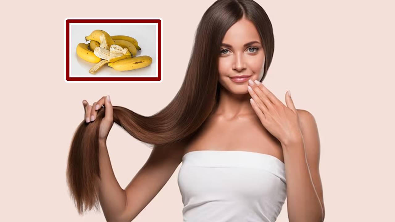 O que acontece se eu colocar casca de banana no cabelo?