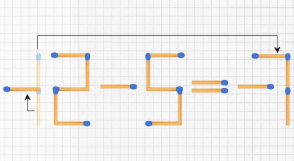 TESTE MATEMÁTICO: Resolva movendo apenas 2 palitos de fósforo!