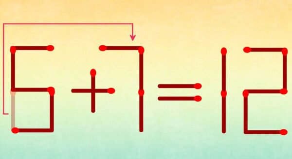 TESTE DE MATEMÁTICA Meça seu QI movendo 1 palito em menos de 20 segundos!