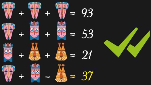 TESTE VIRAL: Solucione rapidamente este enigma matemático