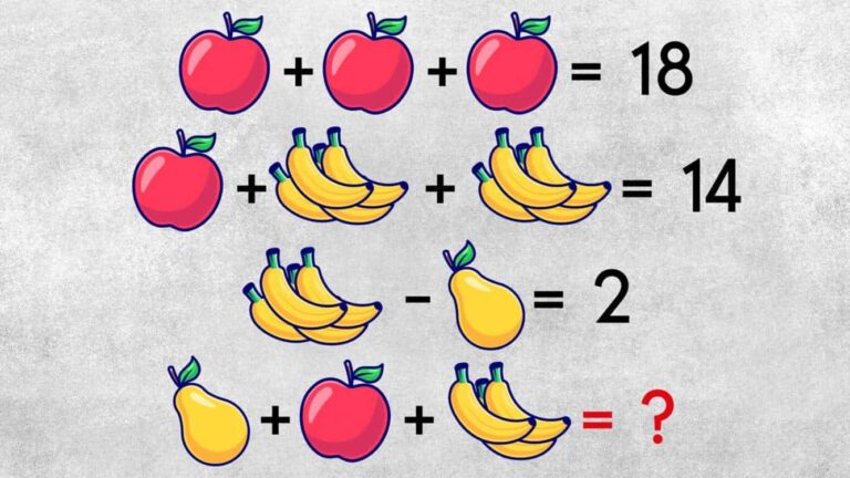 TESTE DE QI: Resolva este enigma em 10 segundos!