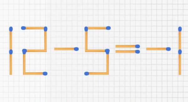 TESTE MATEMÁTICO: Resolva movendo apenas 2 palitos de fósforo!
