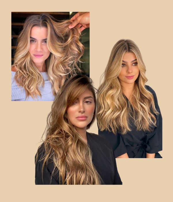 cabelo loiro dourado