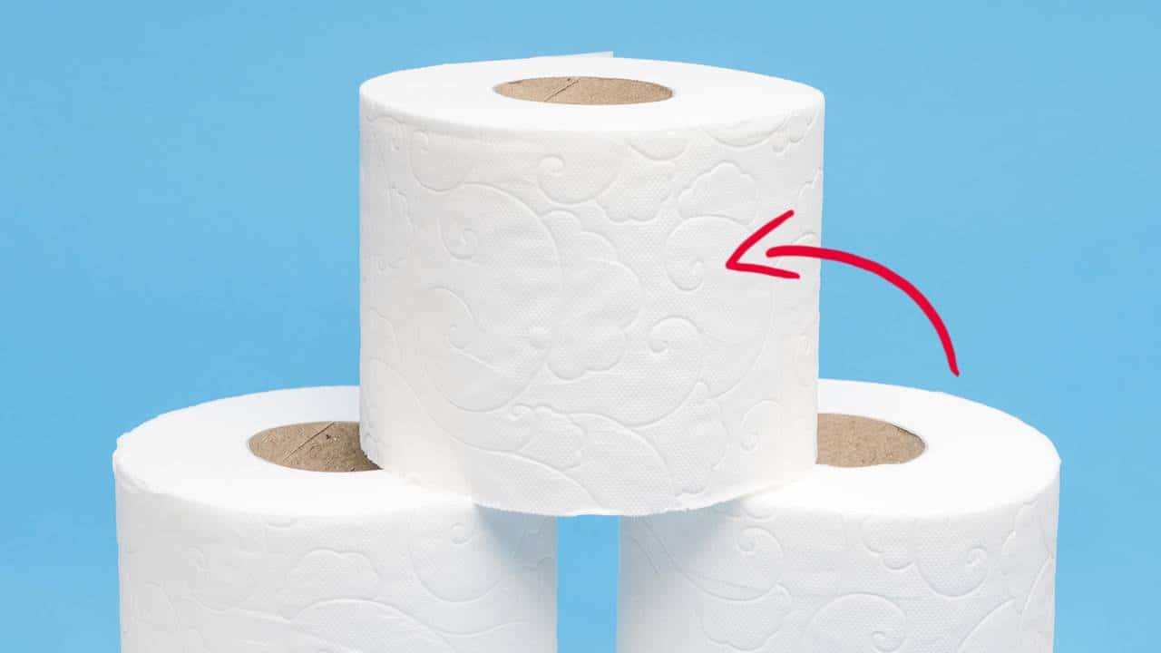 Por que o papel higiênico tem desenhos?