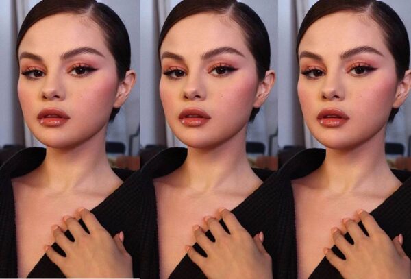 Truque da Selena Gomez para pentear as sobrancelhas e mostrar um efeito microblading