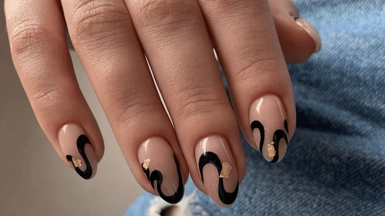 Unhas Abstratas 3 Designs para quem quer mãos muito ELEGANTES