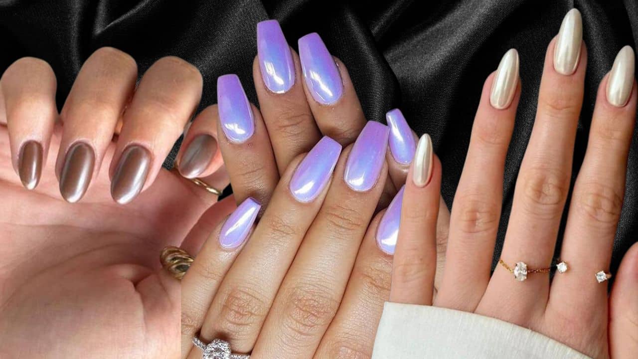 Unhas de cetim: 4 designs da mais nova e elegante tendência!