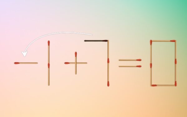 Desafio matemático: Prove que você é um gênio movendo um único palito