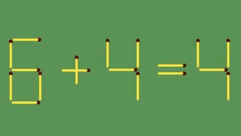 Desafios matemáticos: Meça sua inteligência, mova apenas uma partida para resolver este desafio