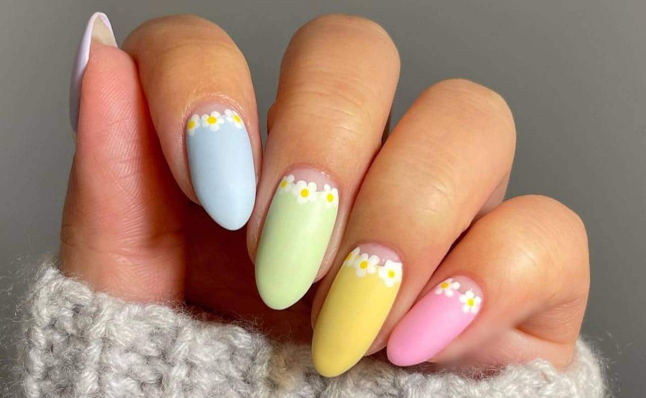 3 designs de unhas LINDOS para dar as boas-vindas à primavera!