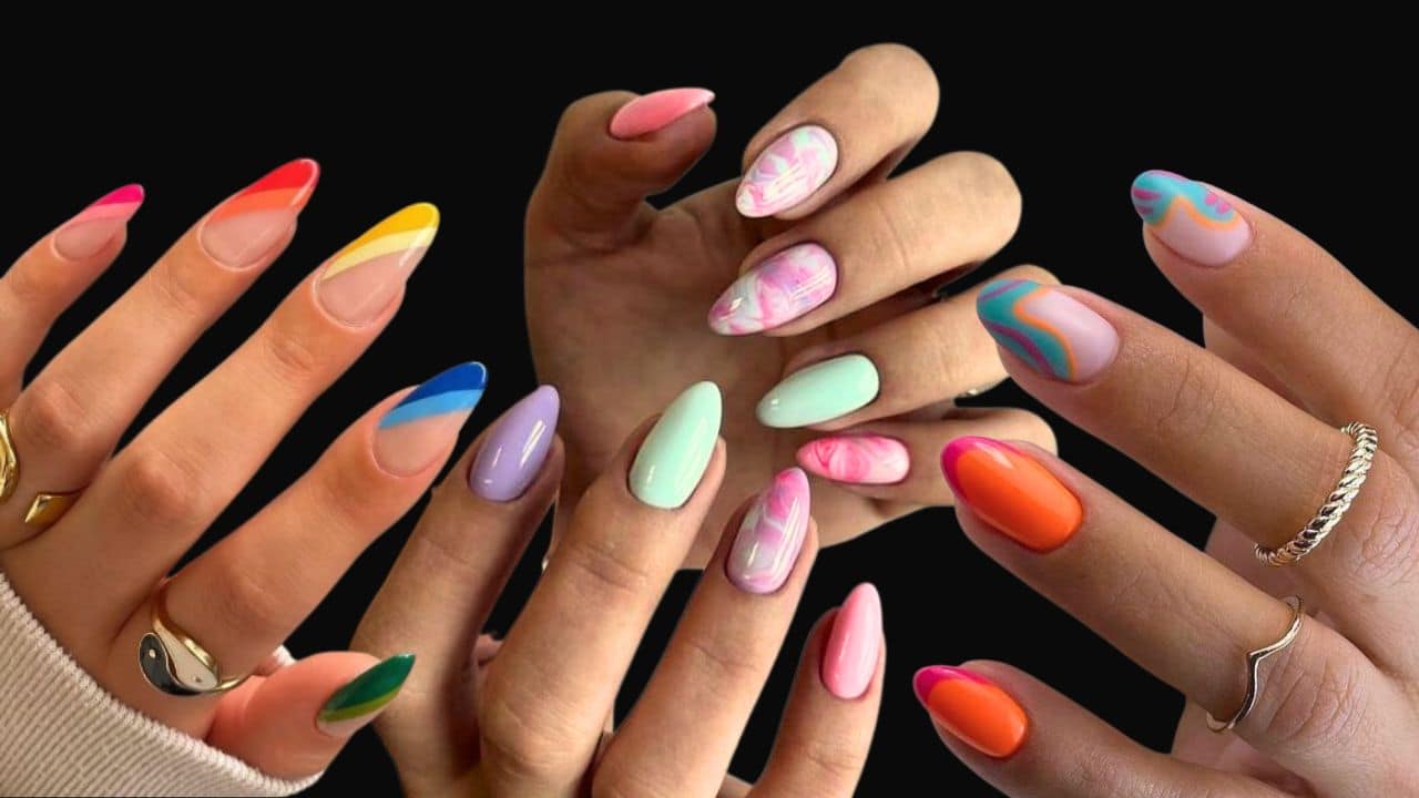 4 designs de unhas que nos permitem levar cores para todos os lugares!