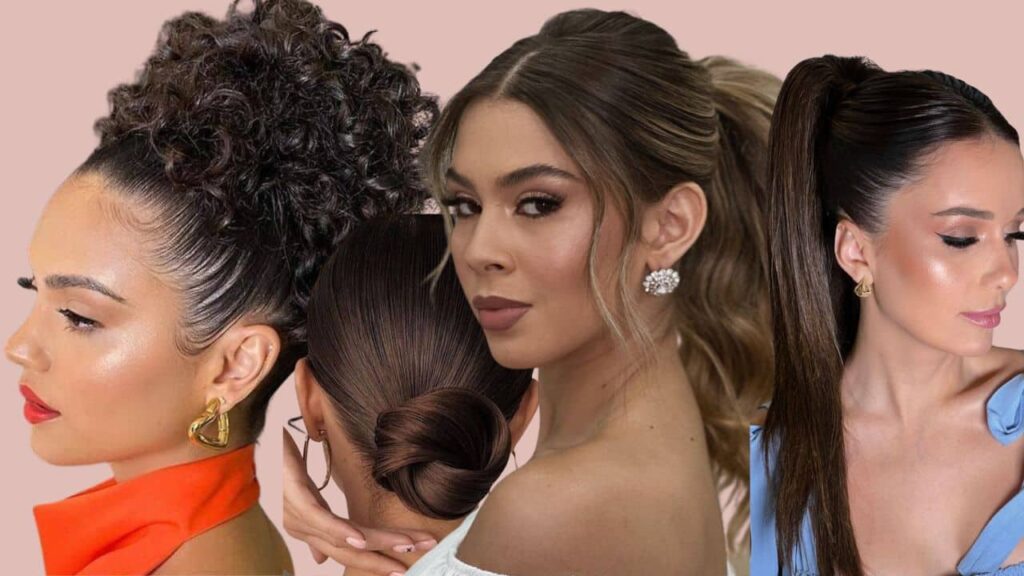 Não sabe o que fazer com seu cabelo? 3 penteados simples e ideais