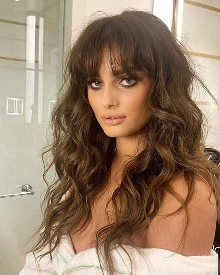 taylor hill cabelo em camadas