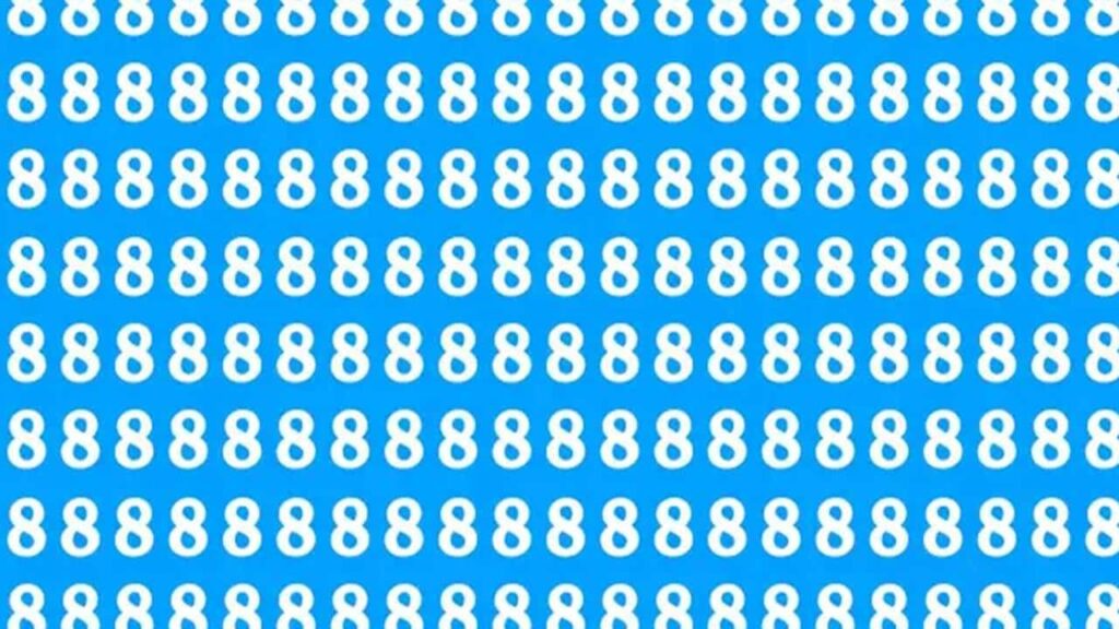 Teste de vista: você tem olhos de águia para encontrar o número 3 em 10 segundos?