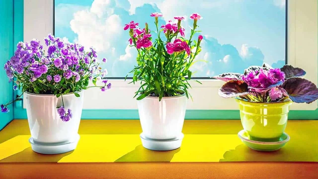 lugares da casa não deve colocar plantas