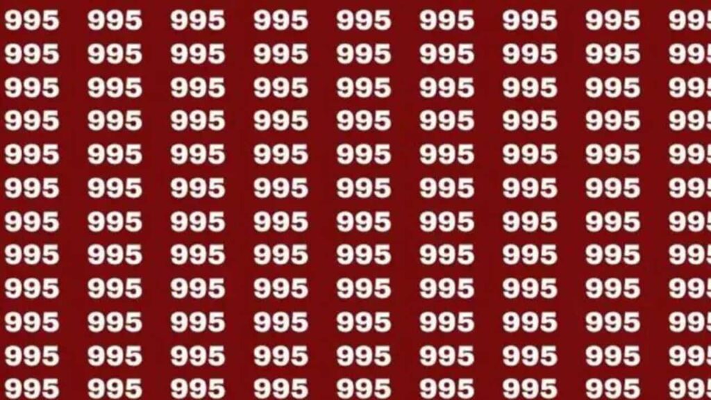 Desafio Visual: encontrar o número oculto 965