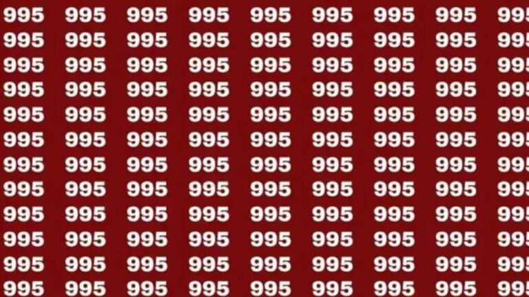 Desafio Visual: encontrar o número oculto 965