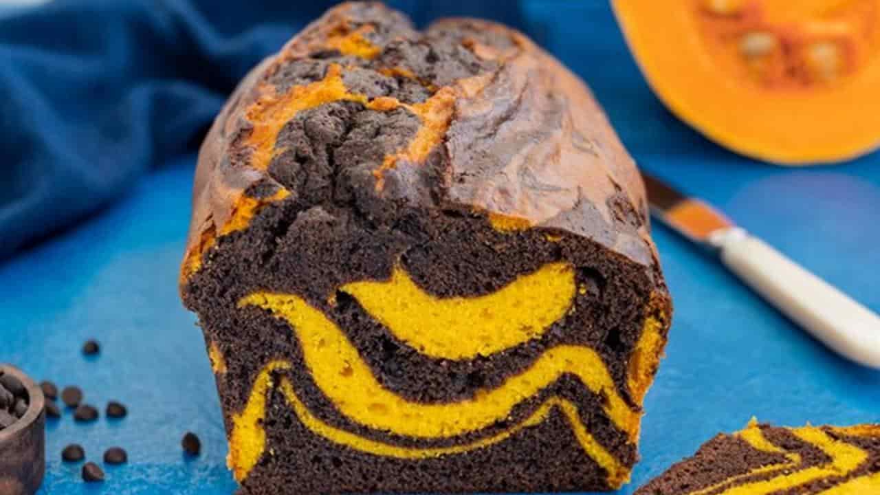 bolo de abóbora com chocolate sem açúcar