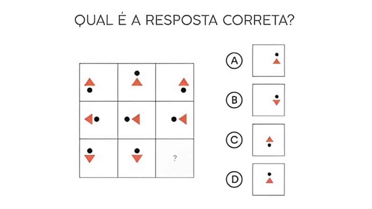 DESAFIO encontrar a peça que falta no enigma?