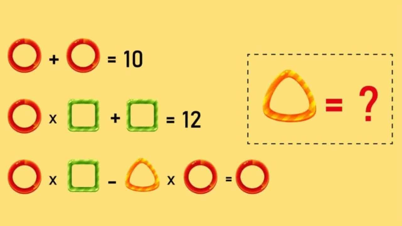 DESAFIO DE QI Resolva este enigma em 30 segundos, se você conseguir!