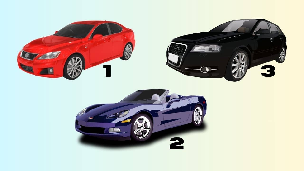 Novo Teste: Escolha um dos carros e saiba o que ele diz sobre você
