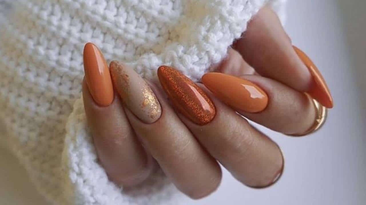 Unhas pumpkin spice