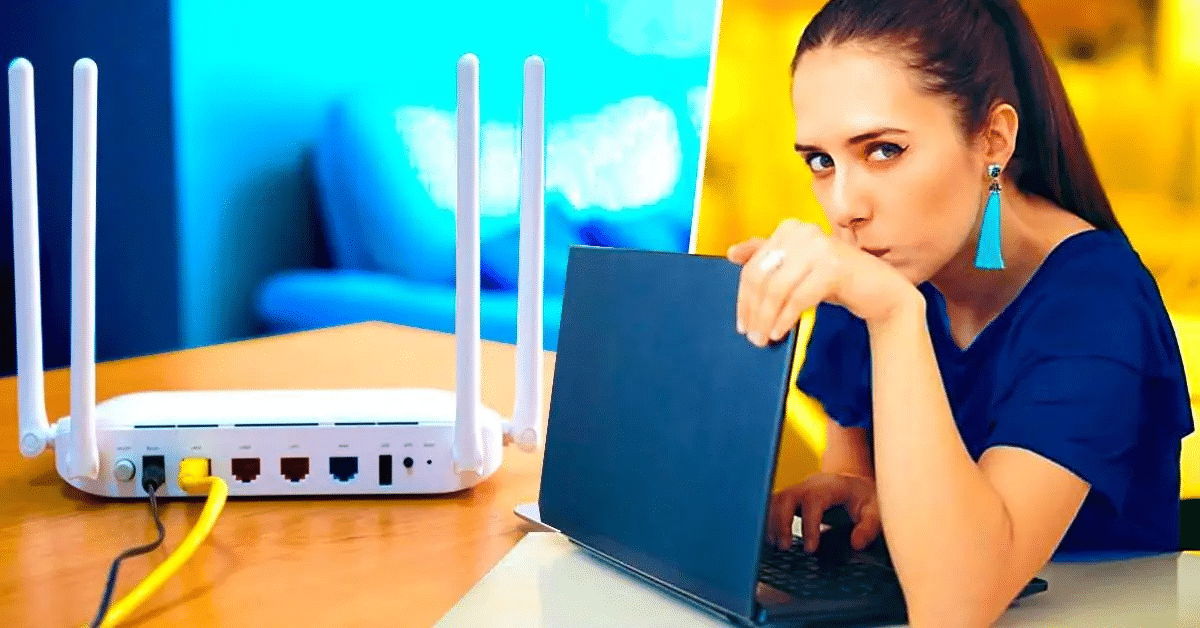 internet Wi-Fi em sua casa mais fraco