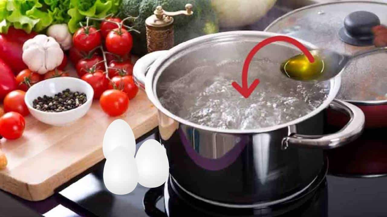 3 ingredientes para colocar na água de cozimento do ovo