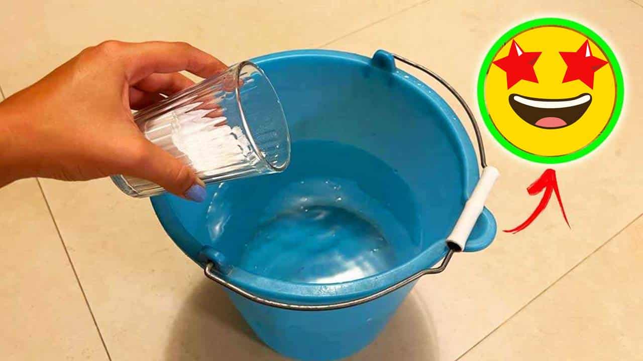 Por que você deve colocar sal e pasta de dente na água de limpar o piso da sua casa?