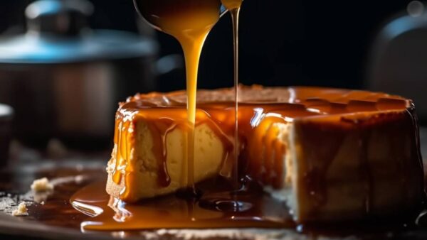 Inédito bolo de fubá com queijo e goiabada