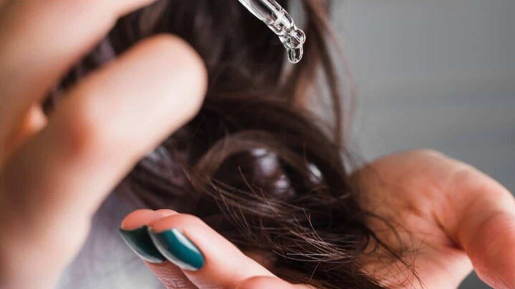 Pantenol no cabelo