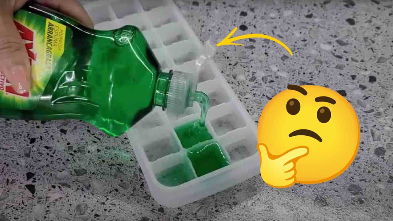 Por que você deve congelar detergente líquido?