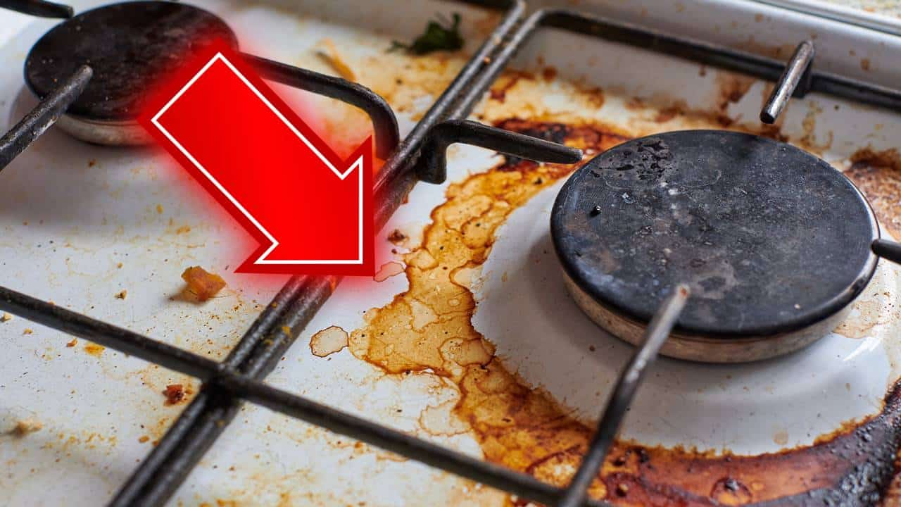 remover manchas de queimadura do fogão