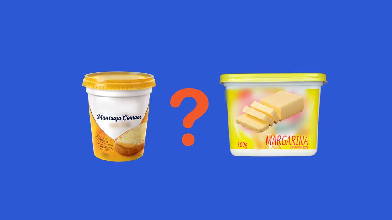 Manteiga ou margarina? Qual é a melhor opção