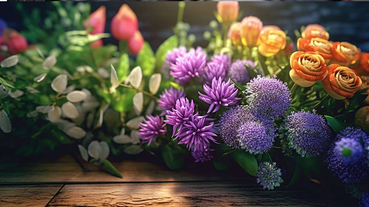 plantas ao ar livre que florescem facilmente