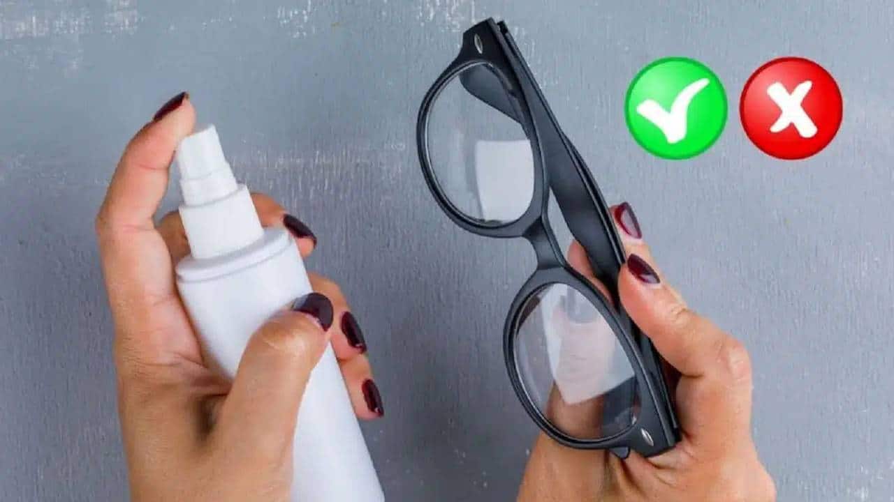 remova arranhões dos seus óculos