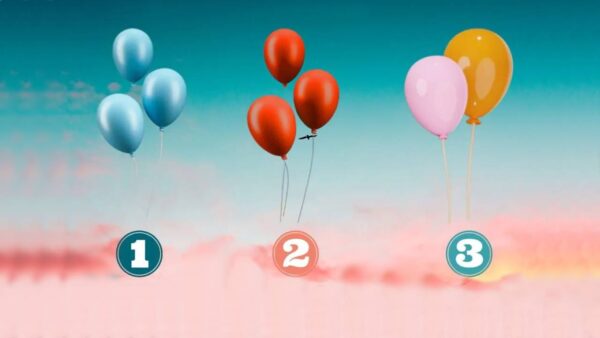 Teste: o balão que você escolher