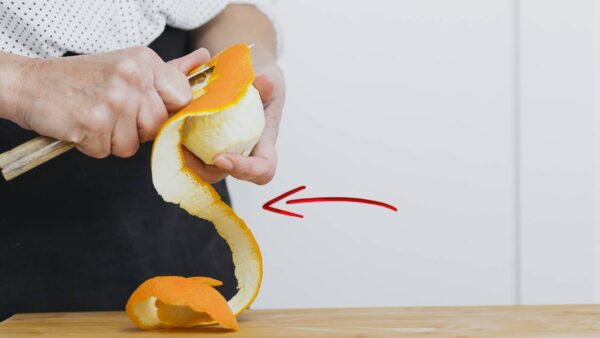 reutilizar cascas de laranja
