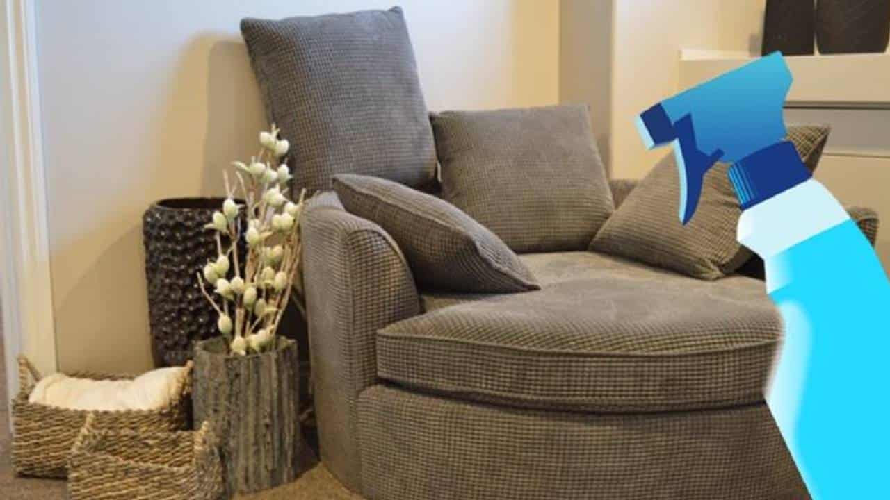 Ambientador remover maus odores do sofá